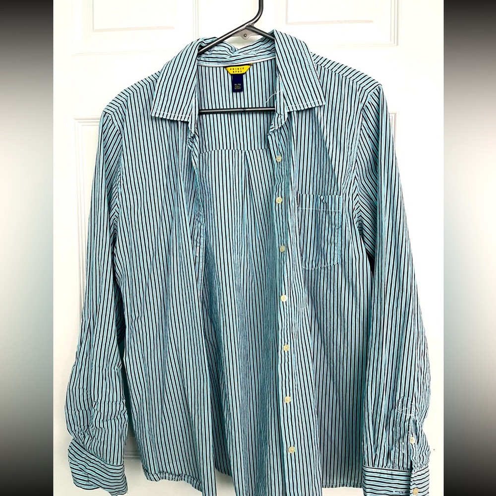 Prince and Fox striped button down